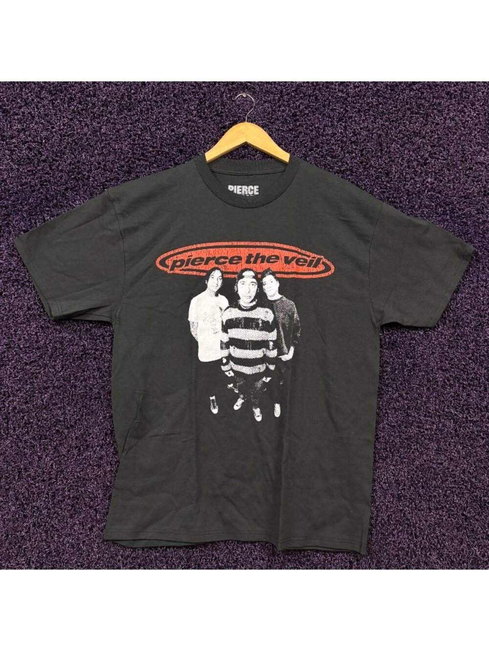 Pierce the Veil Tonal Group T-Shirt Size Large